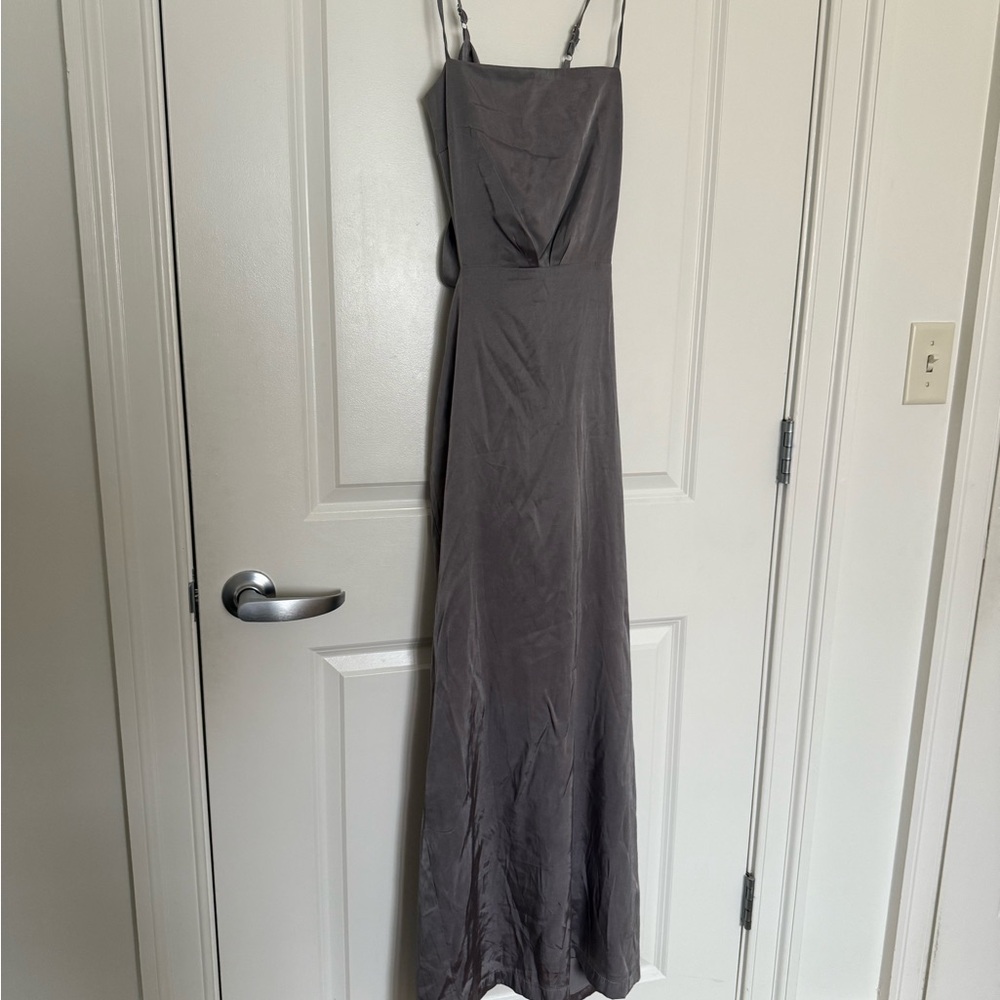 Gray Maxi Dress